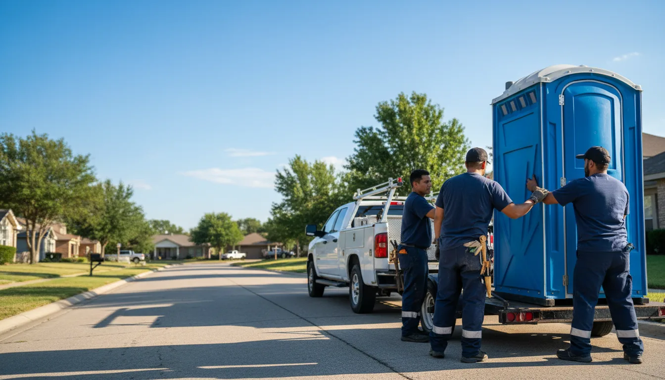 Portable Toilet Rental in Follett, TX near me